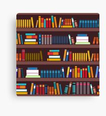 Book pattern Canvas Print
