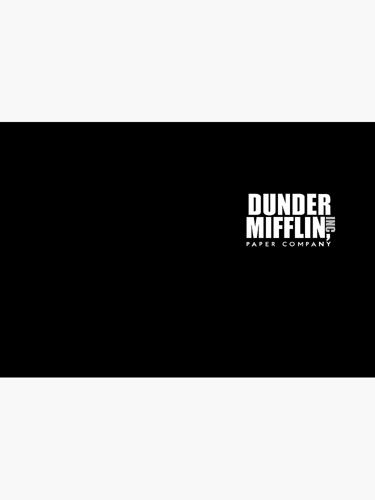 "Dunder Mifflin Logo- The Office" Hardcover Journal by Anatomyofart