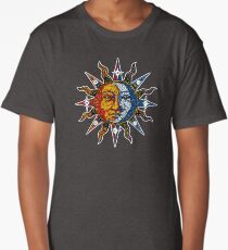 Celestial Mosaic Sun/Moon Long T-Shirt