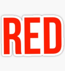 RED Sticker