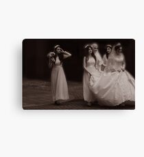 Eine Hamburger Hochzeit Canvas Print