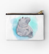 Fiona das Baby-Flusspferd-Schwimmen Studio Clutch