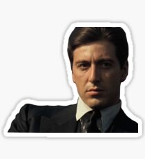 michael corleone Sticker