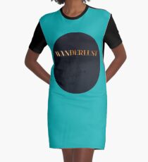 Wanderlust T-Shirt Kleid