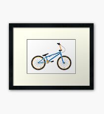 Anatomy of a BMX Bike Framed Print