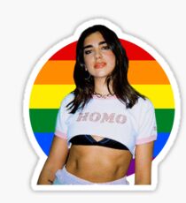 Dua Lipa Pride Sticker