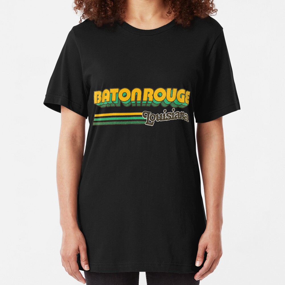 Baton Rouge, LA | City Stripes Slim Fit T-Shirt