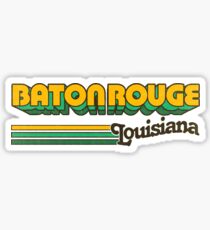 Baton Rouge, LA | City Stripes Sticker