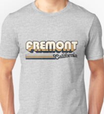 Fremont, CA | City Stripes Unisex T-Shirt