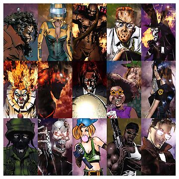 Twisted Metal 2 Character Biography Pictures Photographic Print for Sale  by anthonyplep