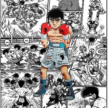  Hajime No Ippo Fighting Spirit Anime Fabric Wall