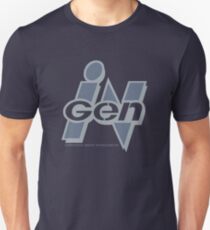 Camiseta ajustada El hombre crea dinosaurios