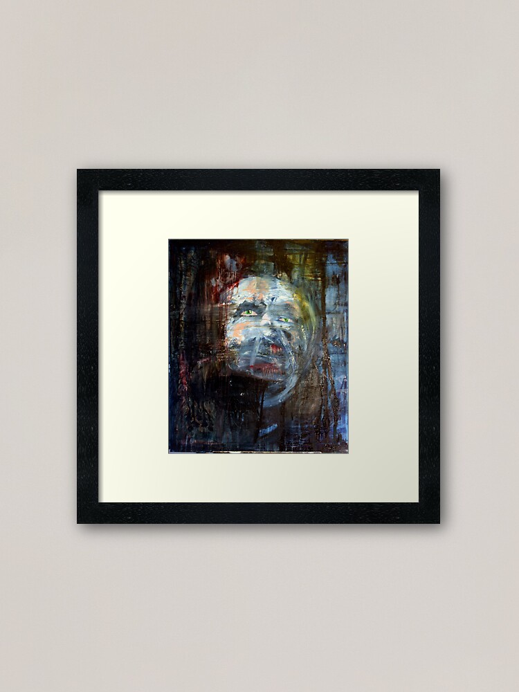 Alternate view of portrait of x Framed Art Print