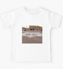 Route 66 in Winslow, Arizona Kids Tee