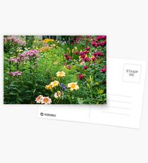 a perennial border Postcards