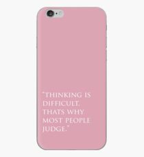 thats why most people judge - quote iPhone Case
