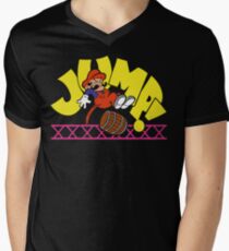 JumpMan! Men's V-Neck T-Shirt