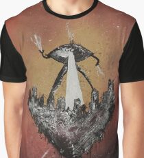 War of the Worlds by H. G. Wells - Book Cover Graphic T-Shirt