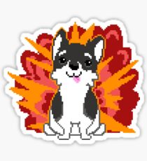 Zwei Sticker