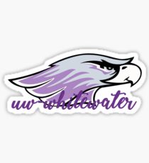 UW-Whitewater Warhawk Sticker