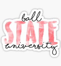Pegatina Ball State University