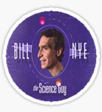 bill nye science guy sticker Sticker