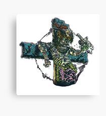 Zombie Jesus Logo Canvas Print