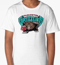 Vancouver Grizzlies Logo Long T-Shirt