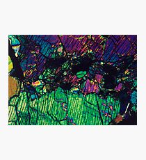 Pyroxene Crystals Photographic Print