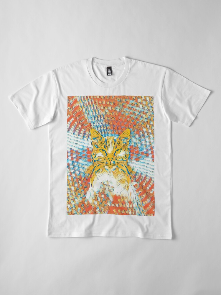 Alternate view of Yellow Cat Premium T-Shirt
