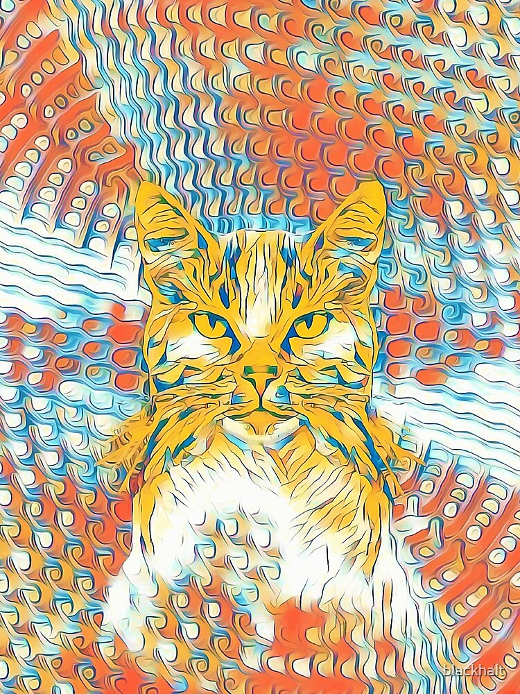 Yellow Cat by blackhalt