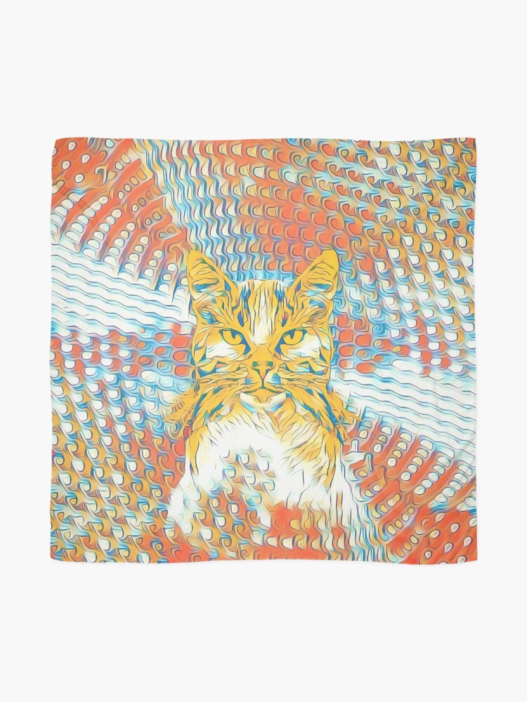 Alternate view of Yellow Cat Scarf