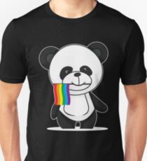 Gay Pride Panda Shirt Unisex T-Shirt