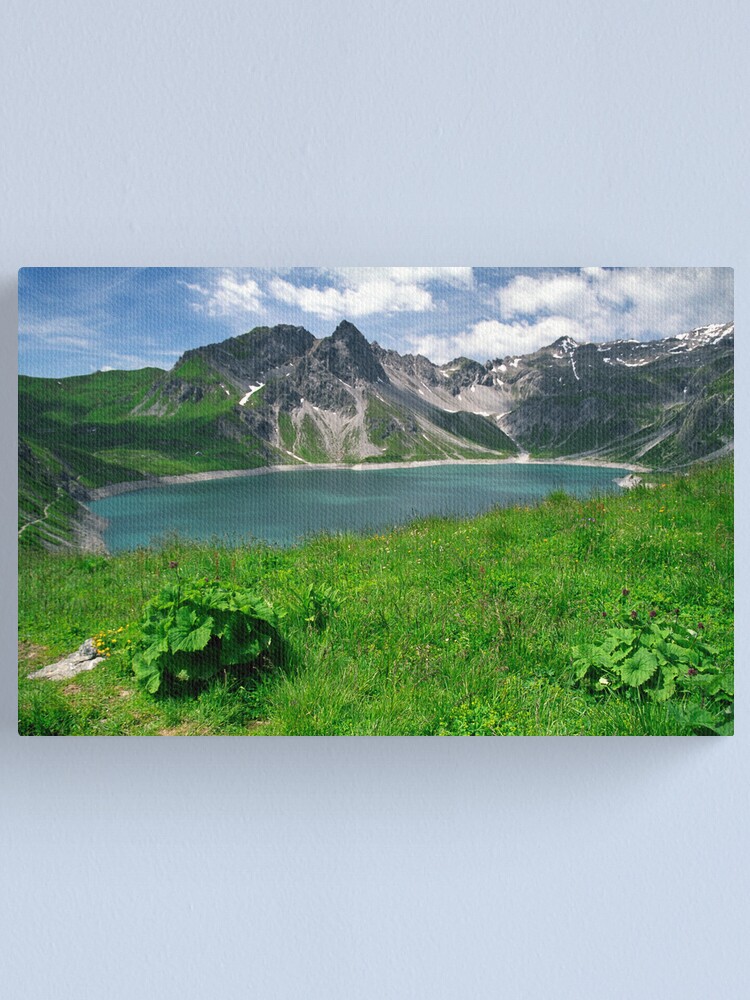 Alternate view of Lünersee, Austria Canvas Print