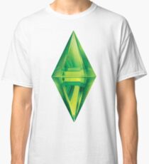 Camiseta clásica Pegatina de Sims plumbob
