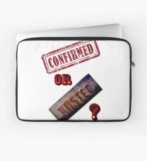 Confirmed or Busted Mythbusters Laptop Sleeve