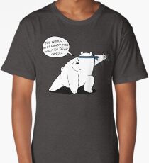 Ice Bear - The world isn't ready for what Ice Bear can do - We Bare Bears Cartoon Long T-Shirt