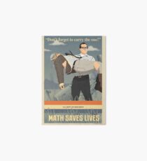 MATH SAVES LIVES Art Board