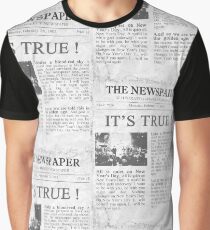 u2 new years day newspaper Graphic T-Shirt