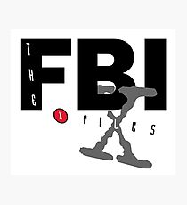 fbi x files Photographic Print
