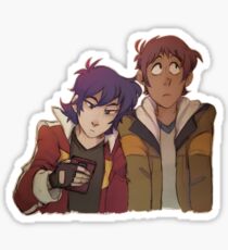 Klance Lean On Sticker
