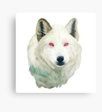 Ghost Direwolf Metal Print