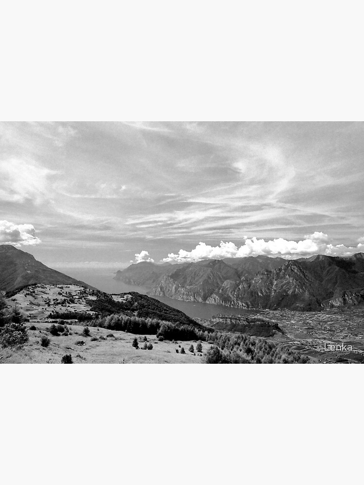 Lago di Garda, view from Monte Stivo, Italy by Lenka