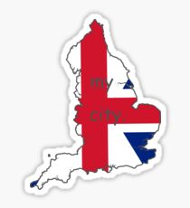 ENGLAND IS MY CITY Sticker