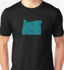 PDX Airport Carpet Portland OR Unisex T-Shirt