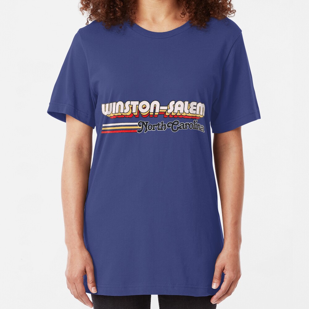 Winston–Salem, NC | City Stripes Slim Fit T-Shirt