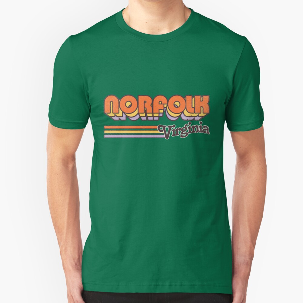 Norfolk, VA | City Stripes Slim Fit T-Shirt