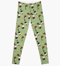 Wine Pattern Leggings