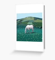 The White Horse of Alfriston Greeting Card