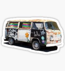 Hippie Van Sticker